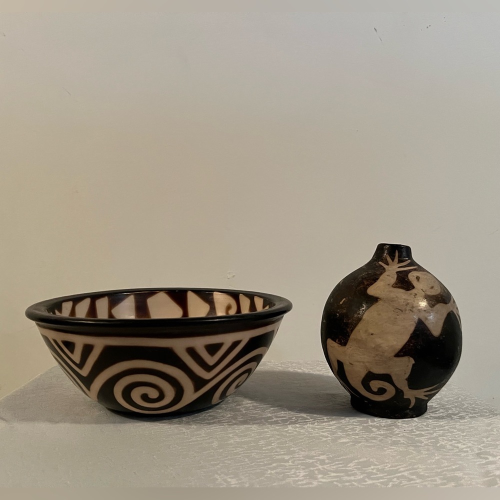 Handmade Artisan Pottery Set